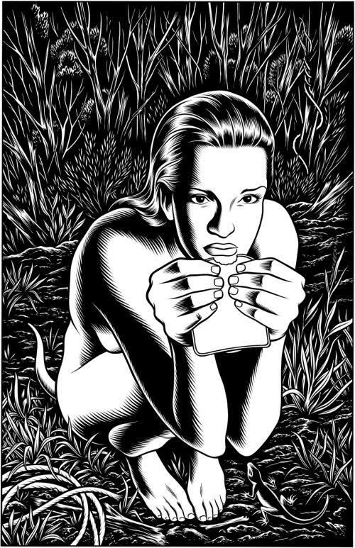 Charles_Burns-The_Hole_Tail_Girl